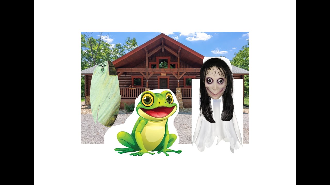 I survived a log cabin for 30 days??? Scary simulator