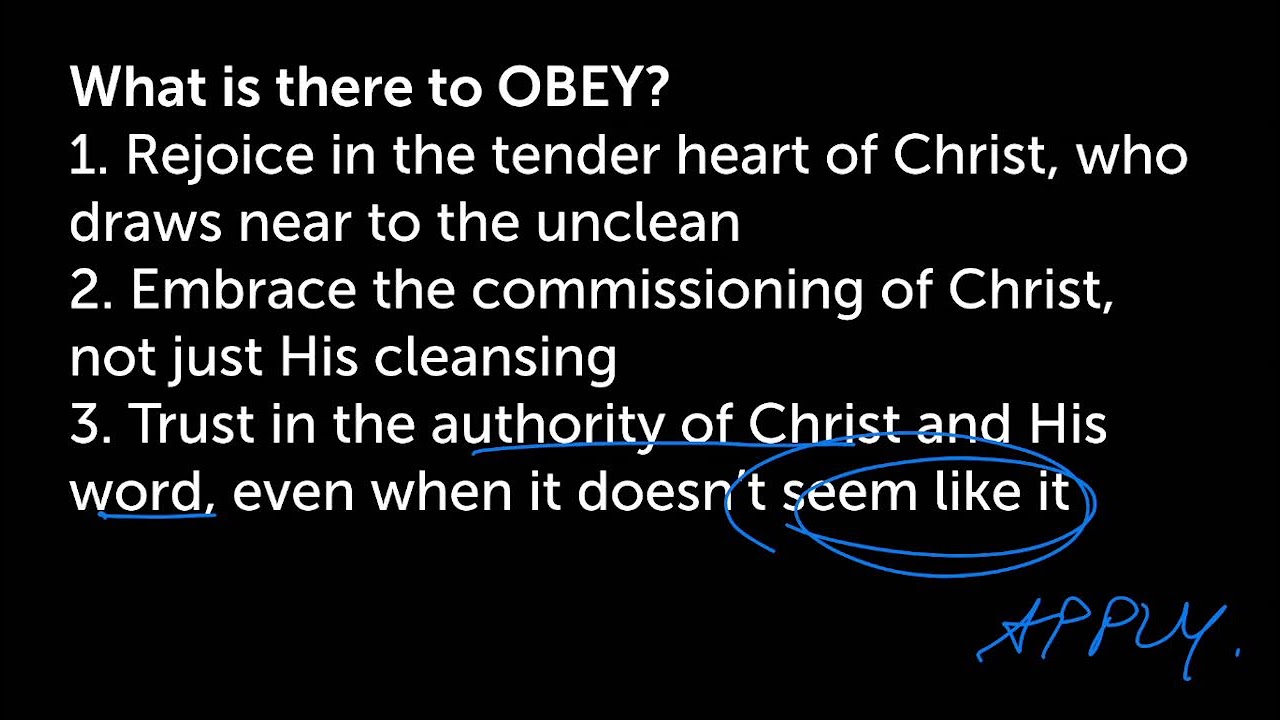 Matthew 8:1-13 (January 29, 2026) Morning Devotional