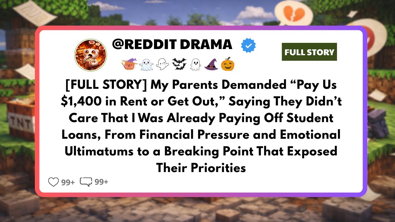[FULL STORY] My Parents Demanded “Pay Us $1,400 in Rent or Get Out,” Saying They Didn’t Care That
