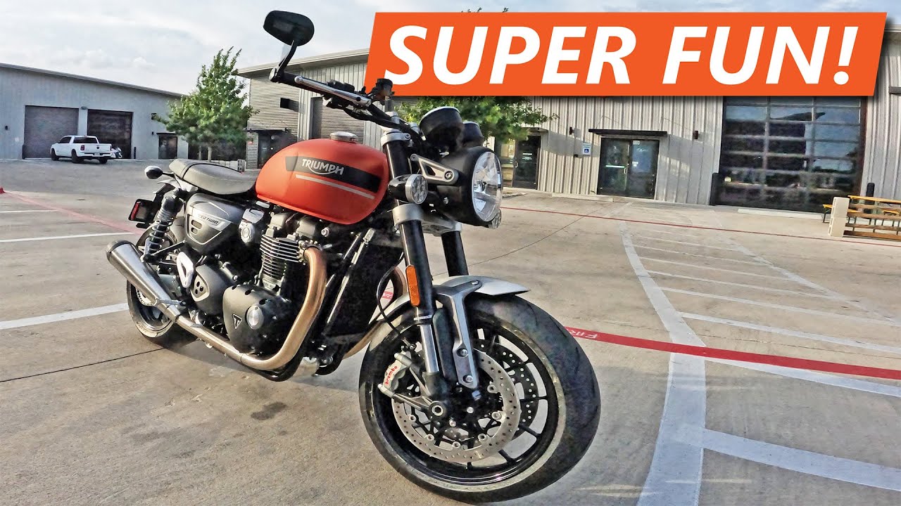 The Triumph Speed Twin is an Absolute Gem for Street Motorcycles