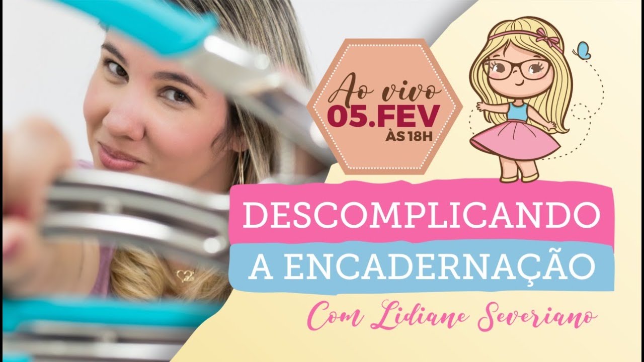#01 - Descomplicando a Encadernação | com Lidiane Severiano
