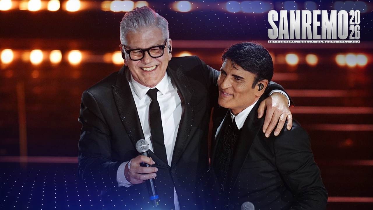 Sanremo 2026 - Sal Da Vinci e Michele Zarrillo cantano Cinque giorni