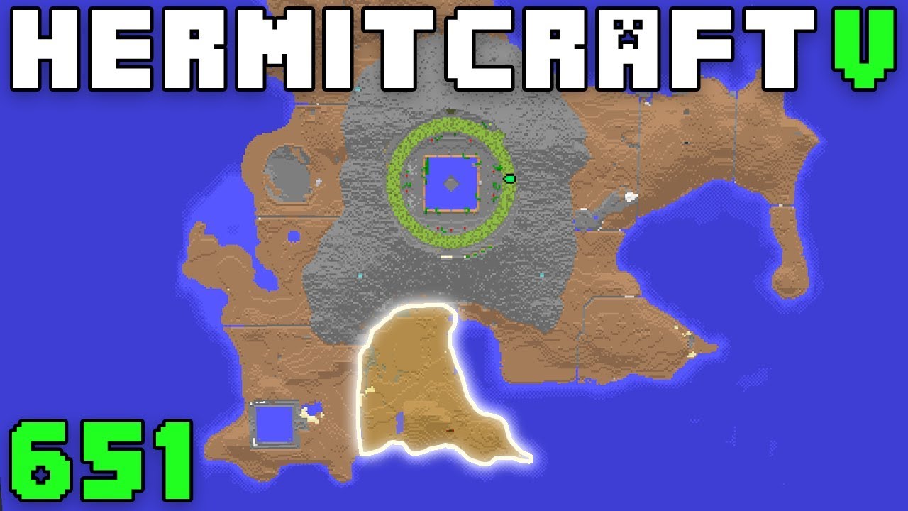 Hermitcraft V 651 Завершаем наш первый биом