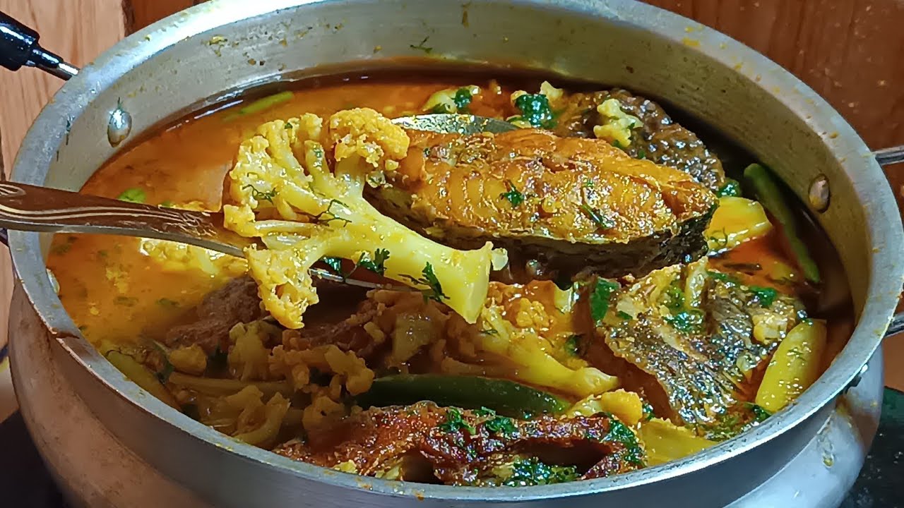 রমজানের সেহরি স্পেশাল ফুলকপি,আলু দিয়ে তেলাপিয়া মাছের পাতলা ঝোল | Telapia Fish Curry Recipe