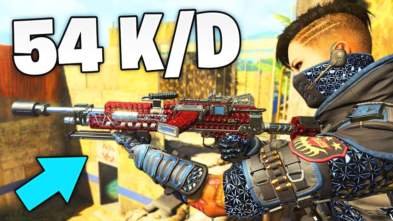 the TIGERSHARK DLC WEAPON takes over Black Ops 4! (BO4 DLC LMG)