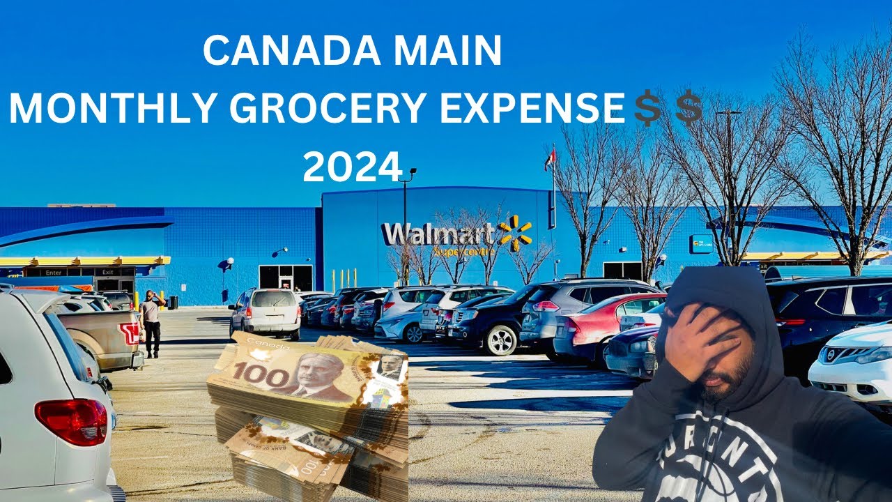 Canada Ka Sabse Bara Dukh. Monthly Grocery expense in canada.// Walmart Vlog // Life In canada Ep4