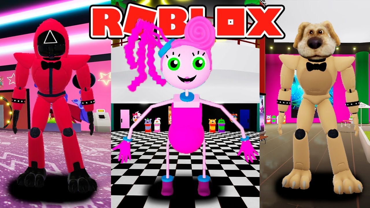 DESBLOQUEAMOS A MOMMY LONG LEGS, BEN FREDDY Y TRIANGLE FREDDY EN ROBLOX | JehxTp
