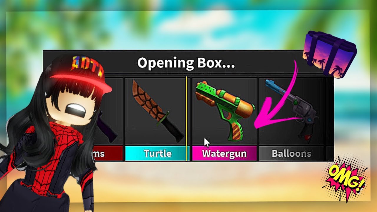 فتحت صناديق في mm2 👀 | جبت ال Watergun?🔥