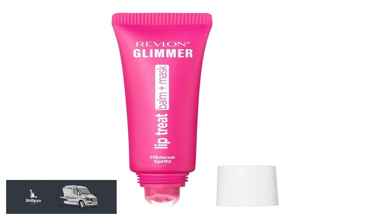 Revlon Glimmer Lip Treat Balm + Mask Overnight Peptide Lip Treatment Hydrating