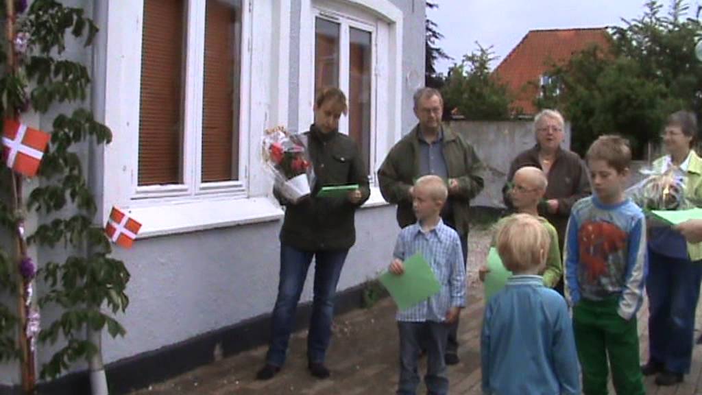 Morgensang og fest ved Børge og Mette´s kobberbryllup.