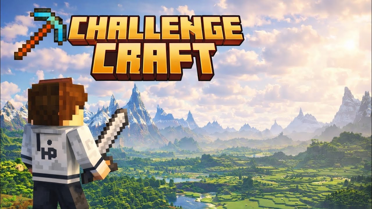 Minecraft Challenge Craft #2 – Büyü Masası, Elmas Set ve Kaos!