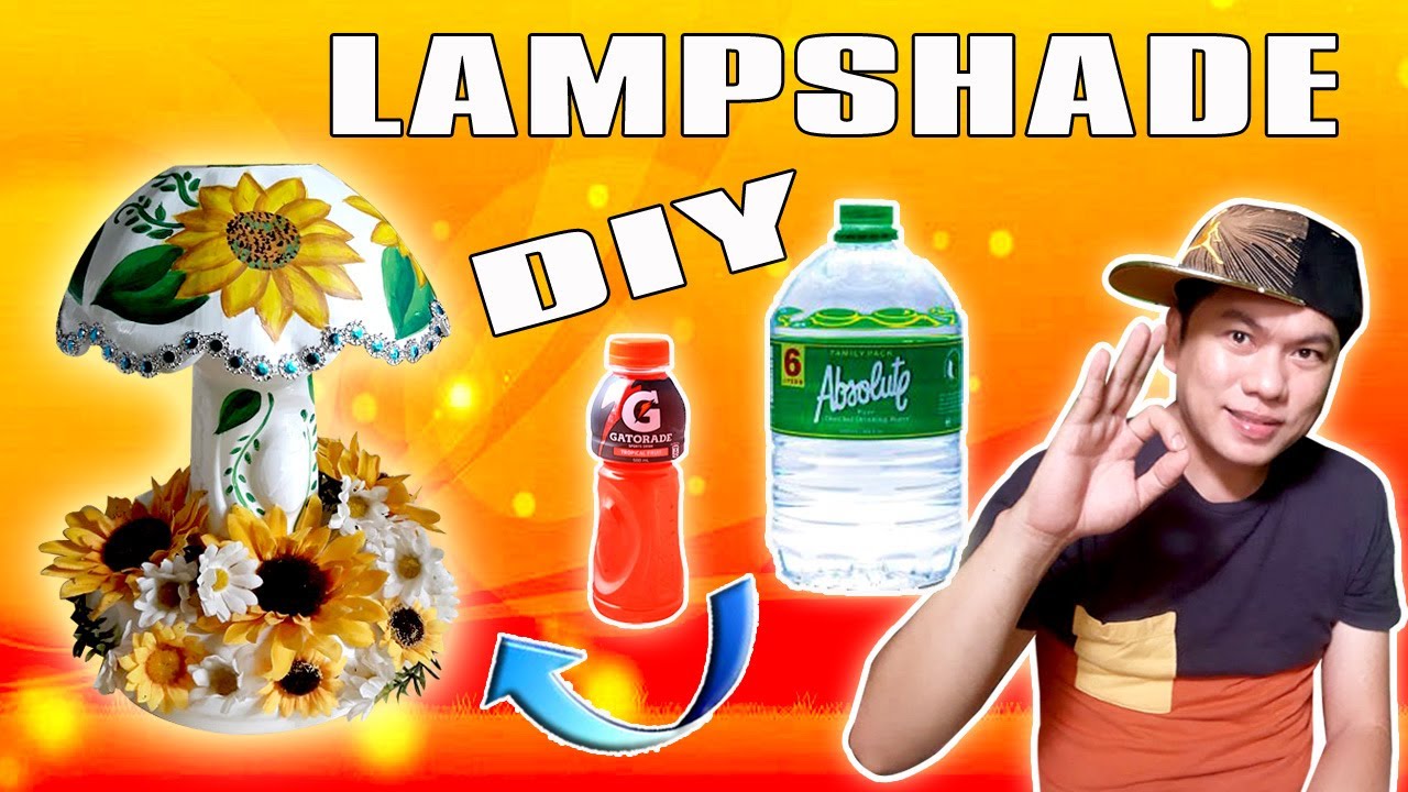 Recycling Plastic Bottle Into Beautiful Lampshade||cris toper design