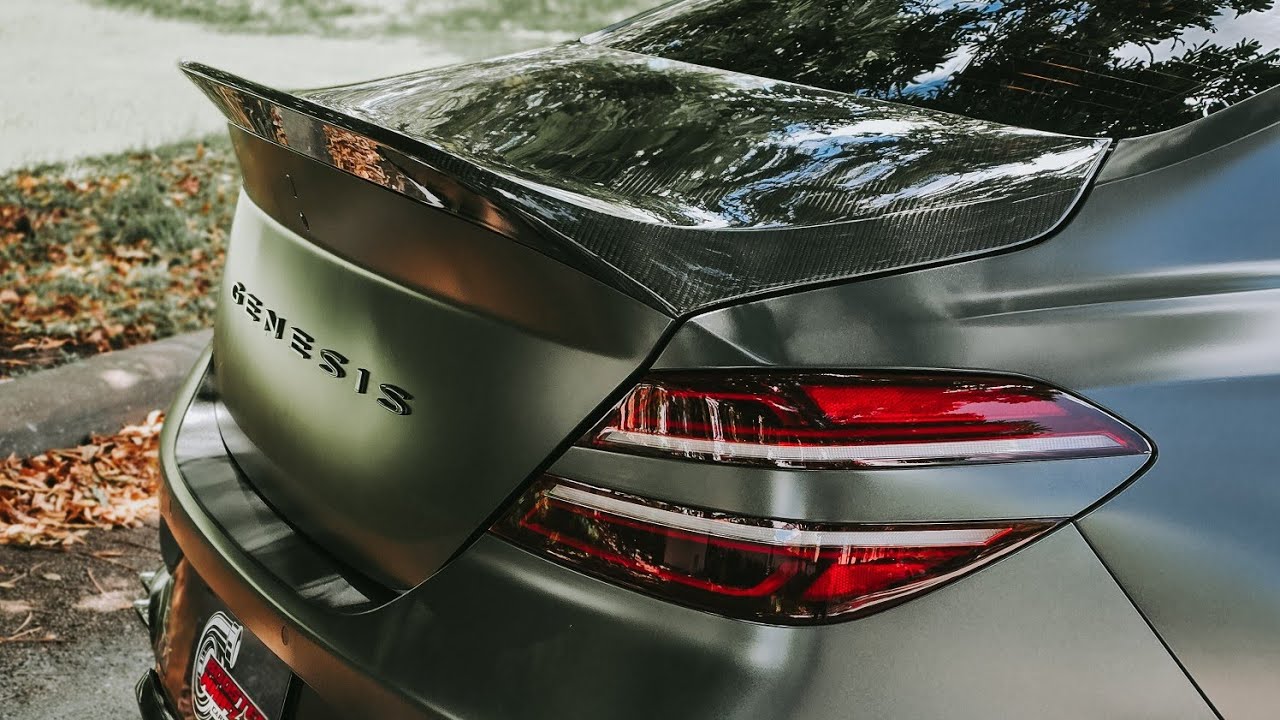 2022+ Genesis G70 Carbon Fiber Duckbill Trunk Installation Guide
