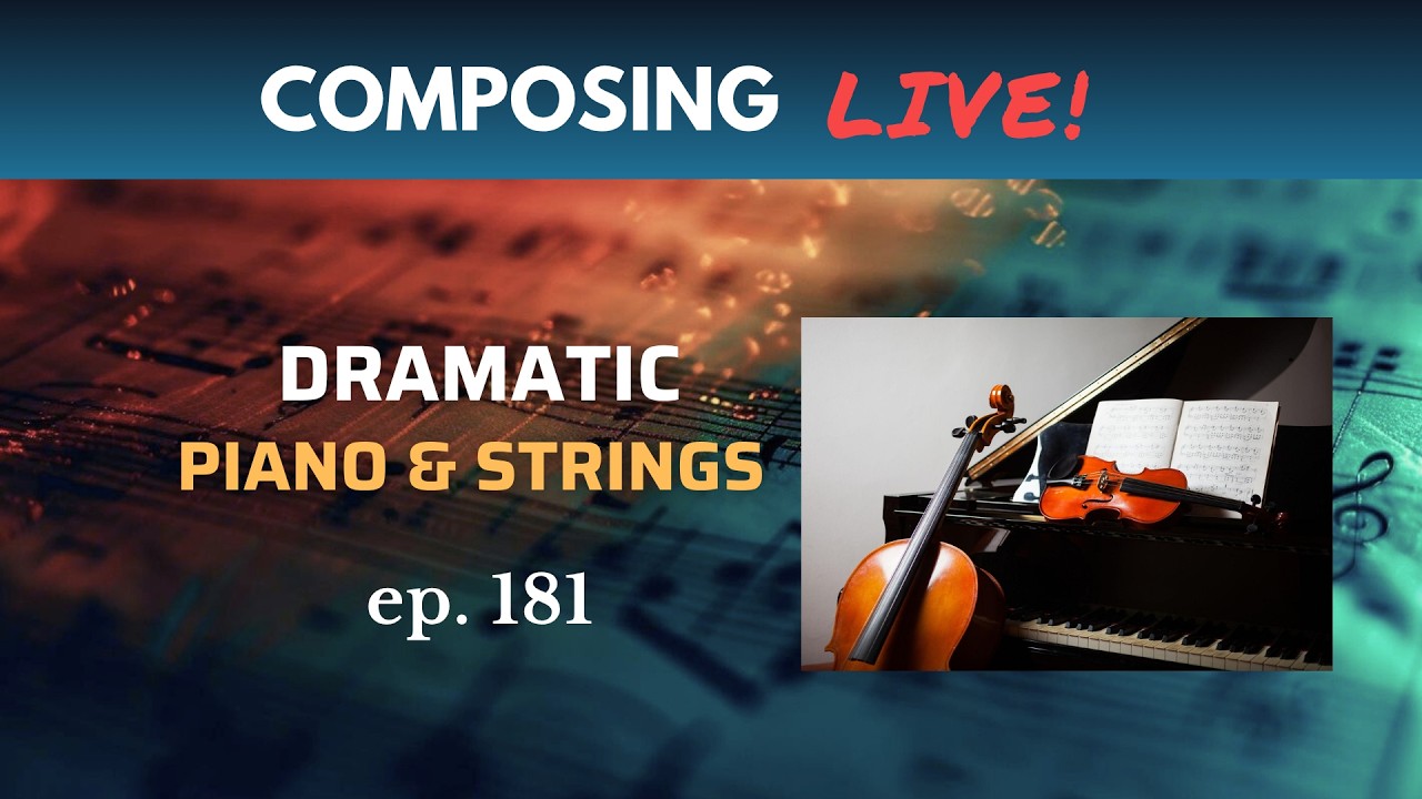 Re-working a Dramatic Trailer Track | Composing Live!