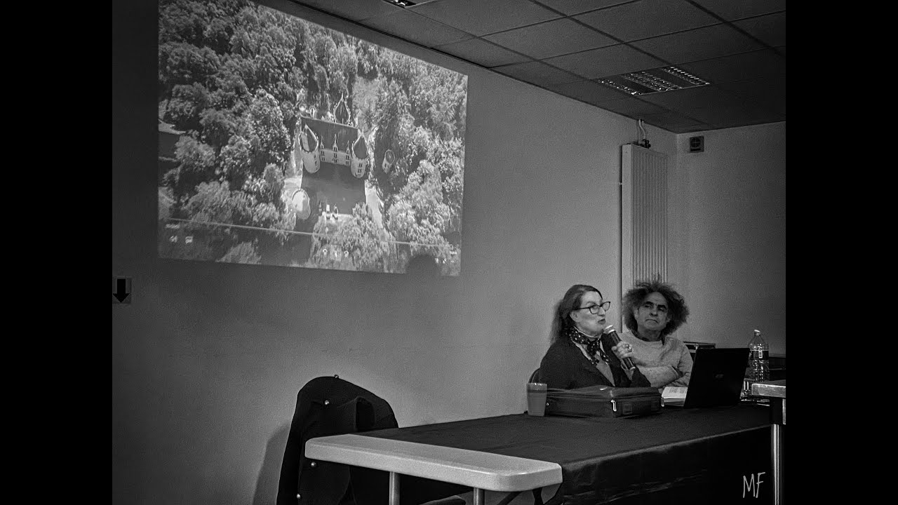 Conférence sur le Château de Fougeret avec Véronique et François Geffroy, les propriétaires.