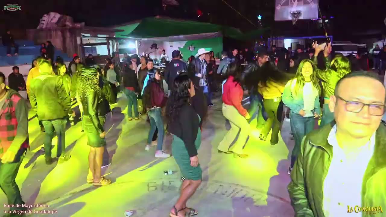 SAN JUAN LACHAO, P. VIEJO. GPO. LA CONQUISTA DE OAXACA, BAILE DE MAYORDOMIA DE LA VIRGEN DE GPE. P.2