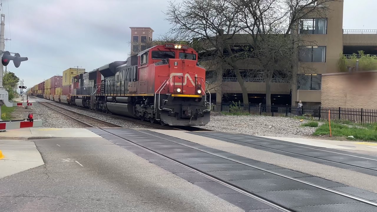 Two Monster trains roll through Royal Oak!