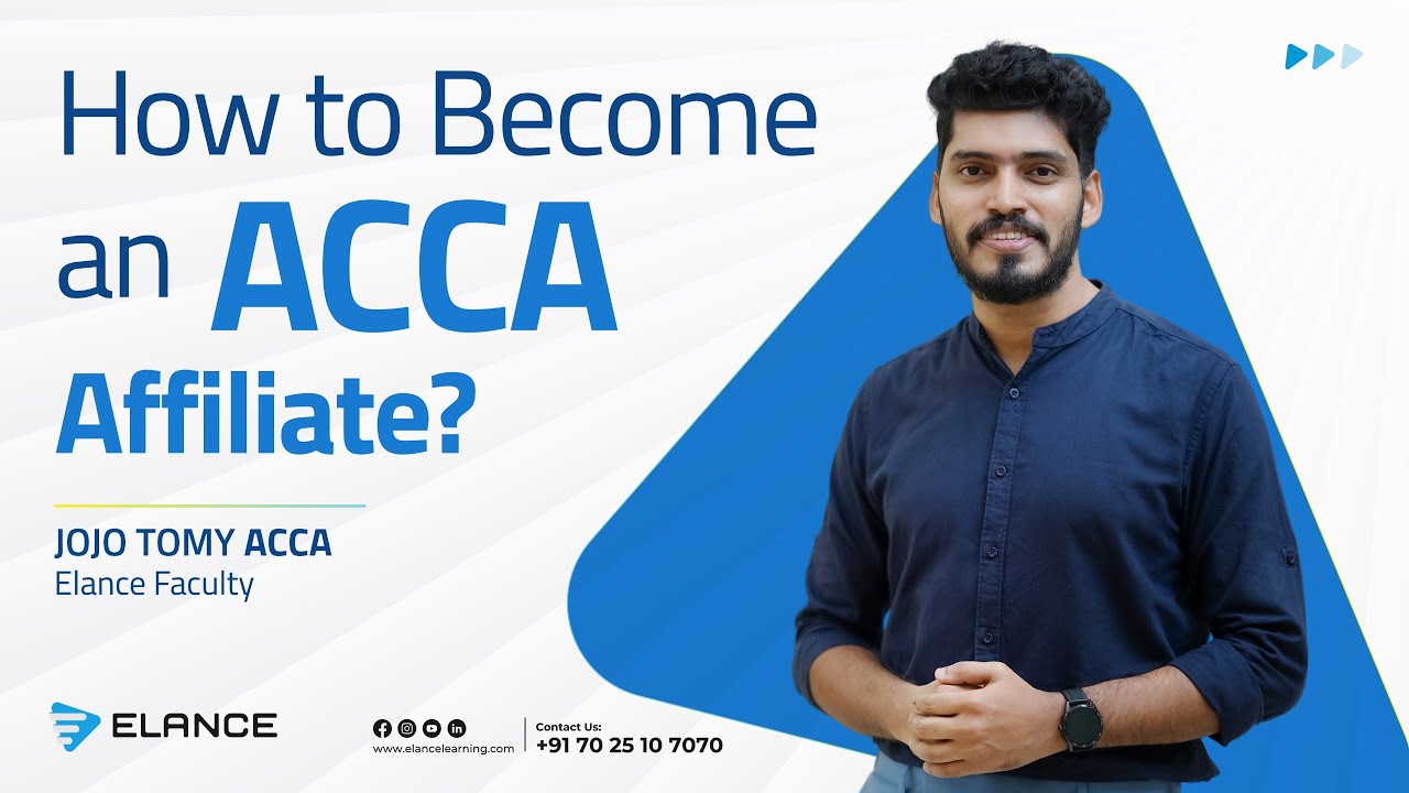 How to Become an ACCA Affiliate? | ACCA | Jojo Tomy ACCA | Elance