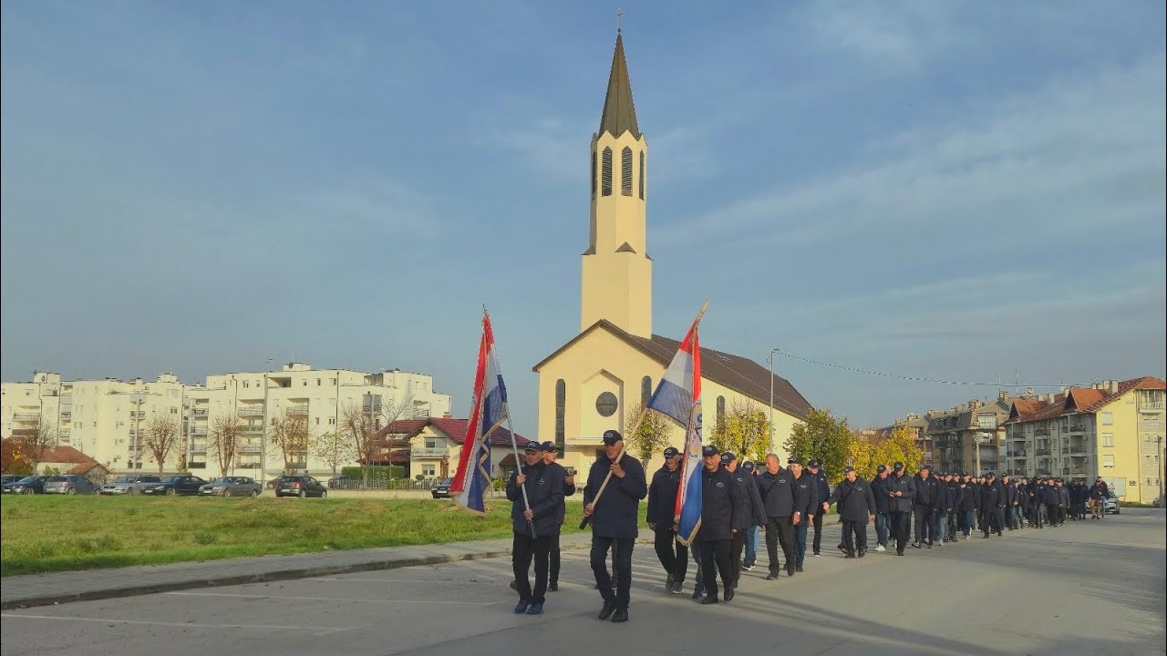 Kolona sjećanja Orašje - Vukovar: 91 sudionik krenuo na trodnevni put