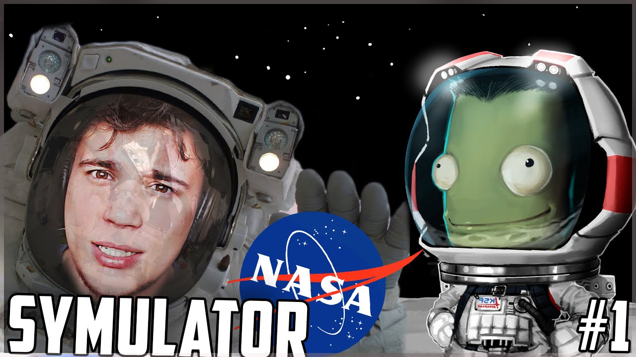 SYMULATOR NASA! (ಠ ͜ʖಠ) - Kerbal Space Program #1 [kariera]
