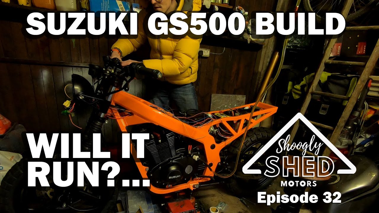 Shoogly Shed Motors Episode 32 - Suzuki GS500 - Will It Run?