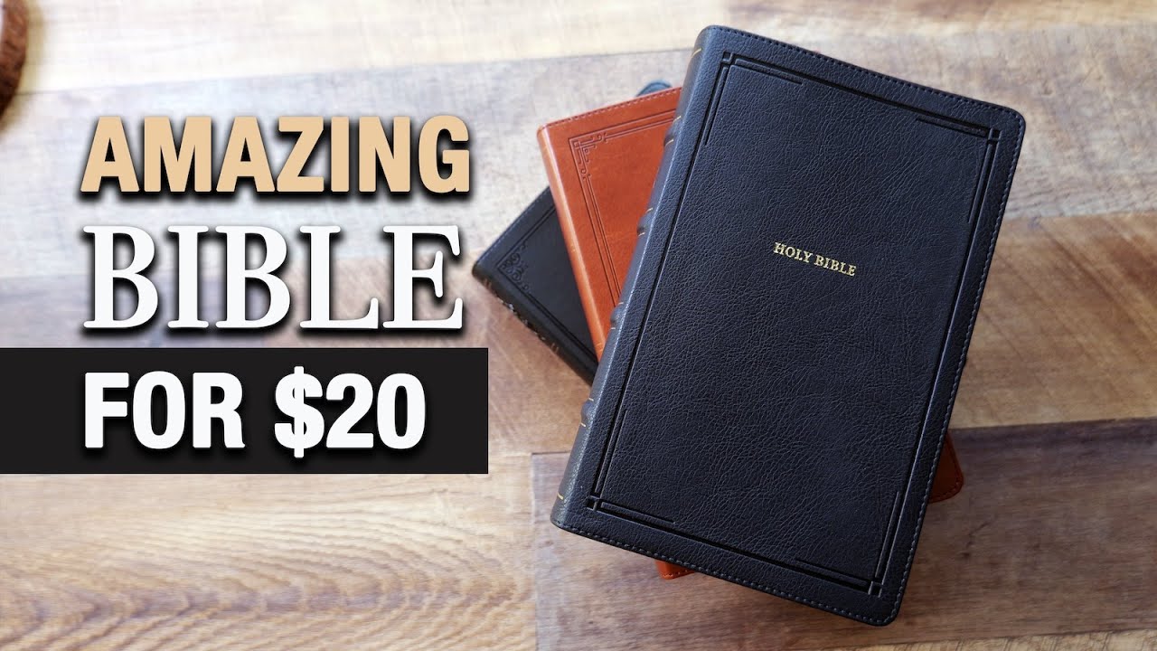 NKJV Personal Size Large Print Reference Bible by Thomas Nelson // Affordable and Awesome Bible