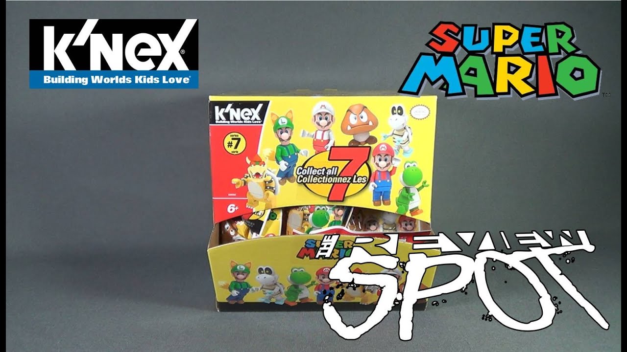 K'nex Super Mario Blind Bag Figures Series 7 CASE UNBOXING! | @TheReviewSpot