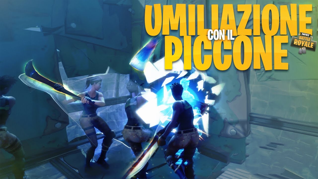 UMILIARE UN NEMICO CON IL PICCONE! [Fortnite: Battle Royale]
