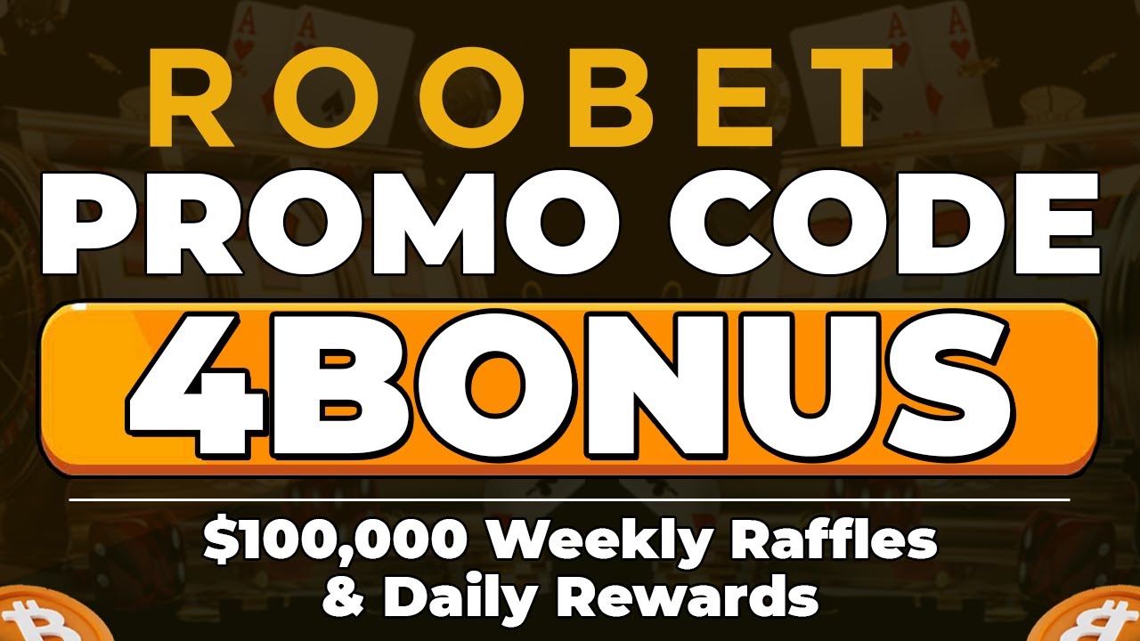 Roobet Promo Code "4BONUS" — $100K Raffles Bonus + Daily Rewards (BEST Roobet Code 2025 Review)