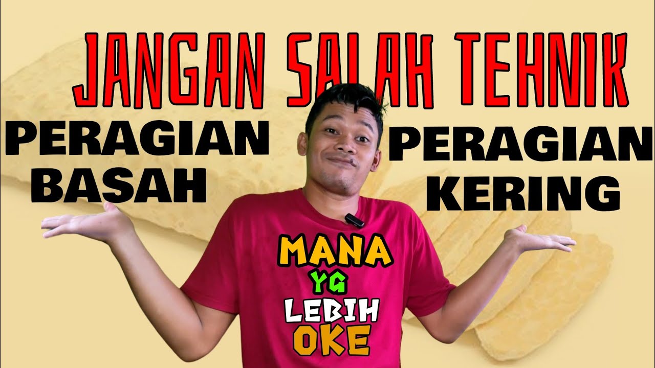 CARA Peragian Tempe metode peragian basah atau peragian kering mana yang lebih bagus ??