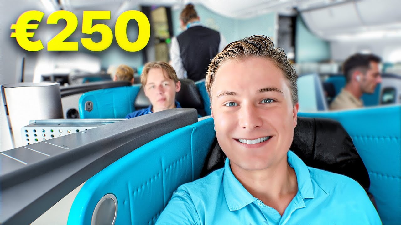 Voor 250 Euro met m'n Neef in KLM's Business Class naar Japan!