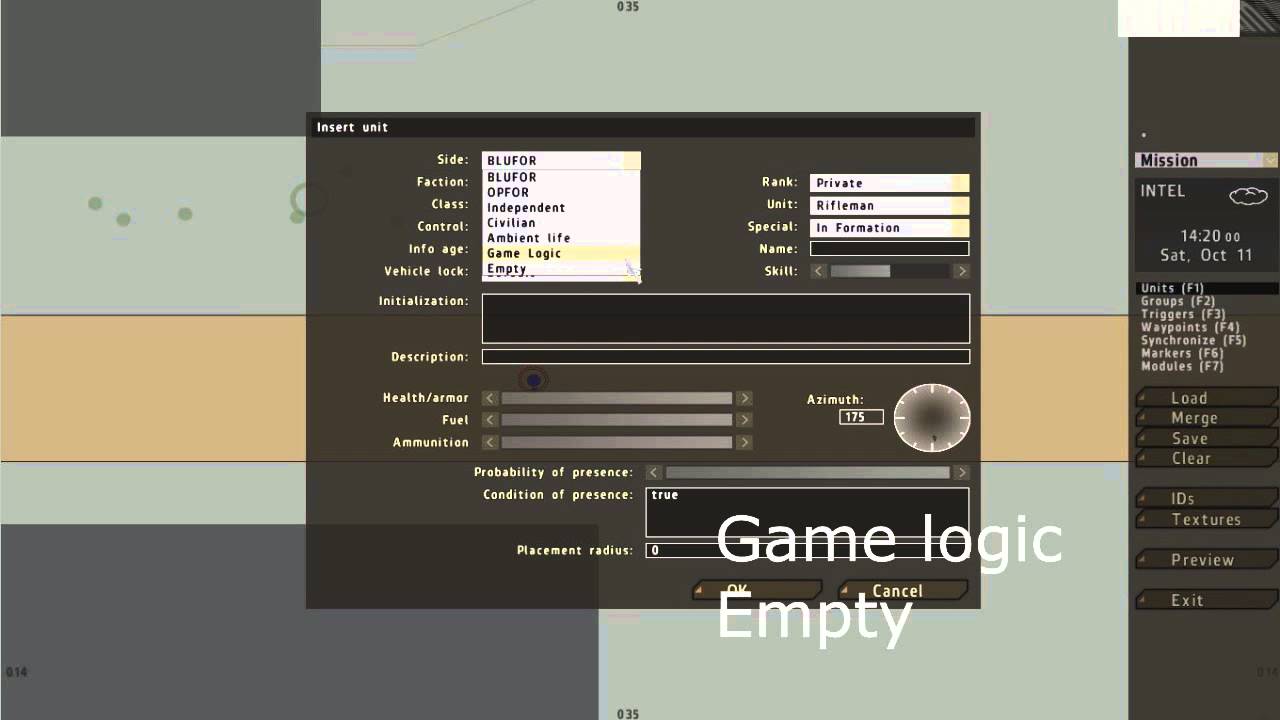ArmA 2 Mission Editor Tutorial I - Basics (Units, groups)