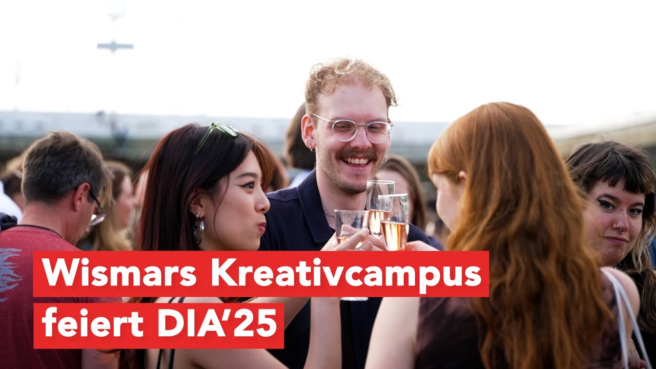 Kreativit&auml;t kennt viele R&auml;ume - DIA&lsquo;25 - Jahresausstellung Fakult&auml;t Gestaltung Hochschule Wismar