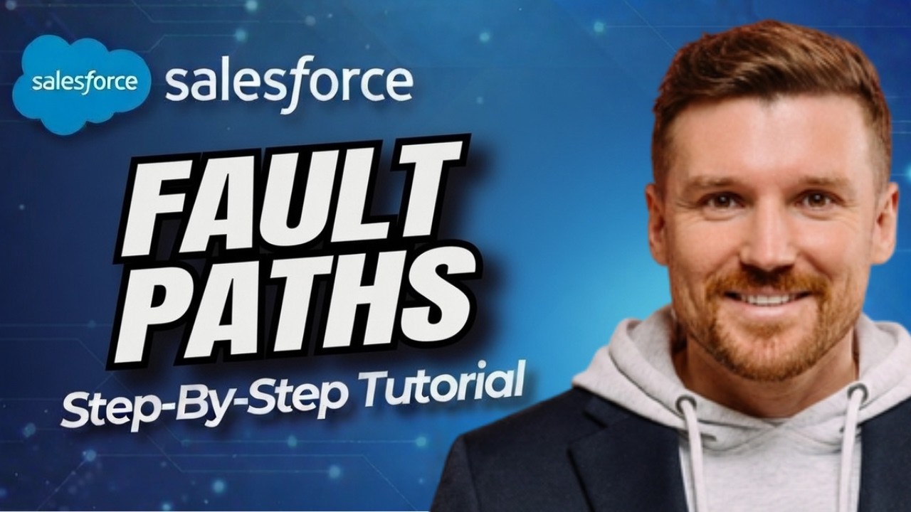How to Use Fault Paths in Salesforce Flow (Error Handling Tutorial)