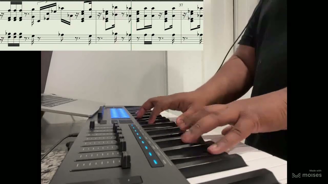 Vivir mi vida piano tutorial Marc Antony by Olim_music 
