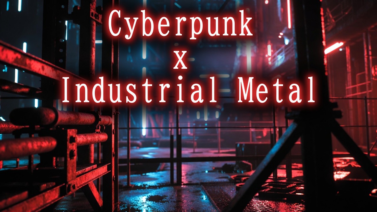 Cyberpunk x Industrial Metal - 1 Hour Aggressive workout mix