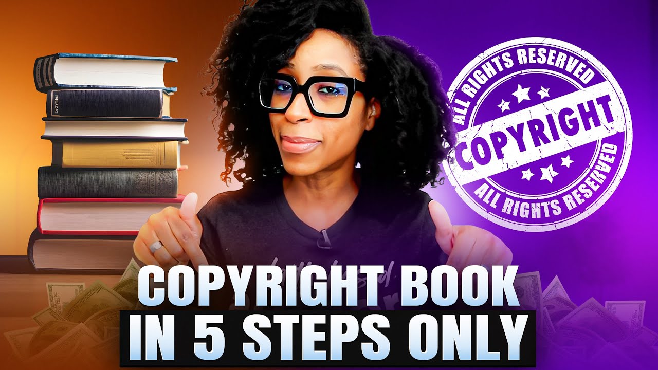 HOW TO COPYRIGHT YOUR  BOOK IN 5 STEPS | How To Write An eBook And Make Money Online Ep.21
