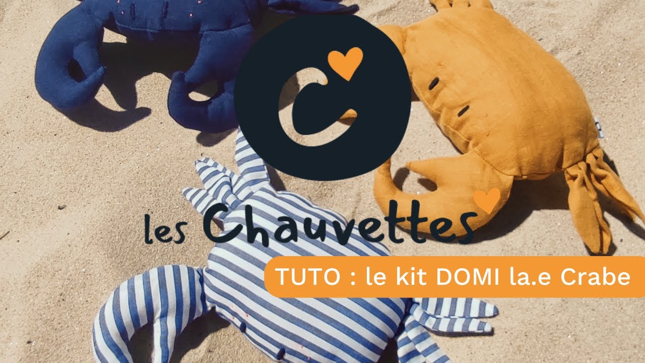 Box couture DOMI le Crabe / Tuto / les Chauvettes