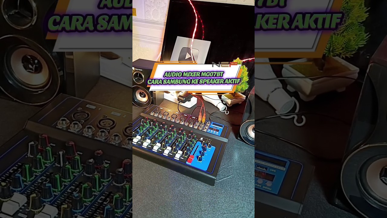 Affordable Audio Mixer F7