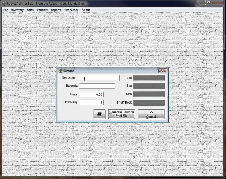how to create a sign-on barcode