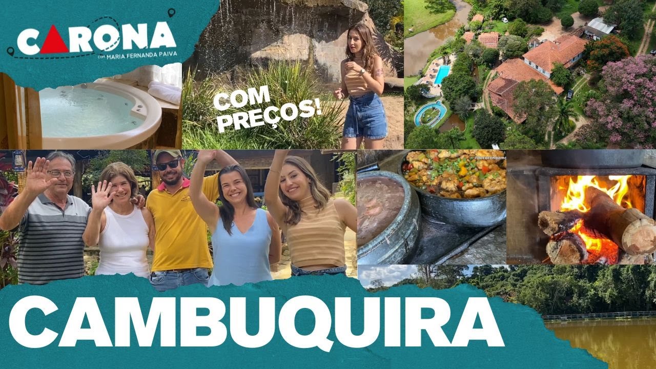 O QUE FAZER em CAMBUQUIRA-MG (POUSADA, RESTAURANTE E PASSEIOS) | DE CARONA com Maria Fernanda Paiva🔺