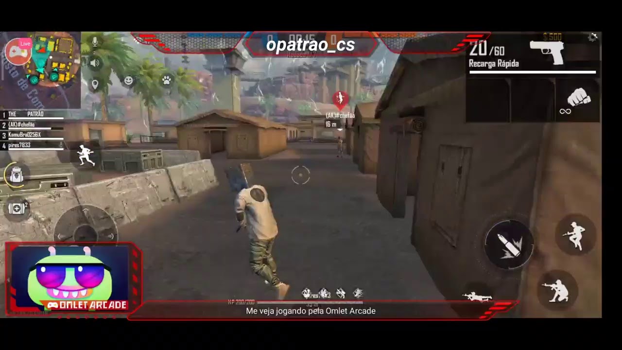🔥 FREE FIRE - AO VIVO 🔥 TREINAMENTO MOBILE ~~NOVO PET+GRANADA VEM JOGAR COM O PATR&Atilde;O ~~ LIVE ON!!!