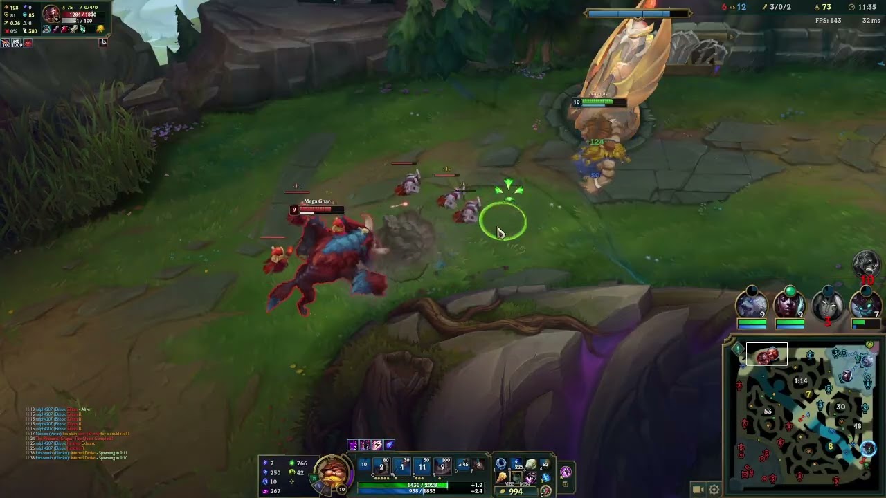 Gragers På Carry Planen | vs Gnar top
