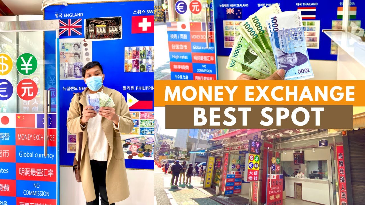 WHERE IS THE BEST MONEY EXCHANGE IN SEOUL TODAY | MYEONGDONG KOREA VLOG
