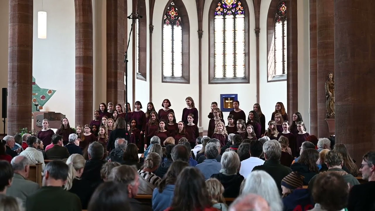 M&auml;dchenkantorei Basel / Schweiz: I Feel Pretty (Westside Story)  / EJCF Basel 2023