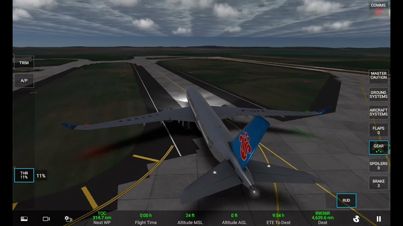 Auckland New Zealand (NZAA) to Naha Okinawa (ROAH) [A359] [CSN] [China Southern] 