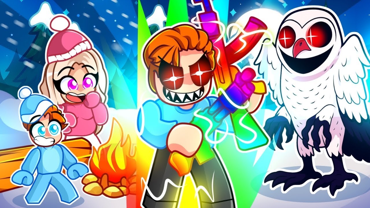 Jag Använda En OP ADMIN-KLASS För Att Överleva 99 Nights In The Forest!