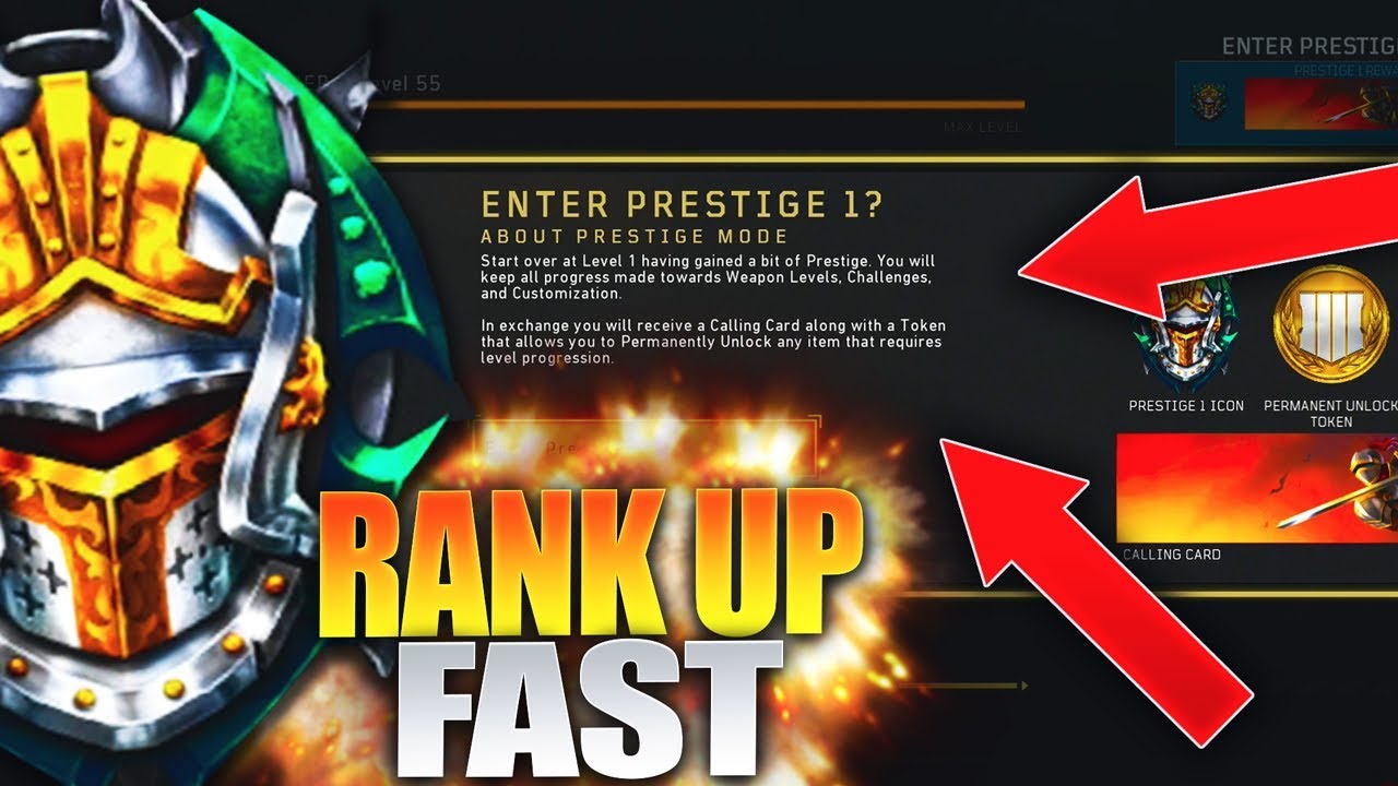 How To Rank Up Fast In BLACK OPS 4! (Prestige In 1 Day) How To Level Up Fast BO4!