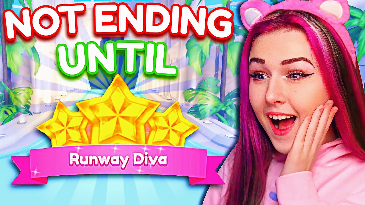 ❌ NOT Ending Stream UNTIL I RANK UP 🌟 To RUNWAY DIVA In DRESS TO IMPRESS ROBLOX (Live)  🔴