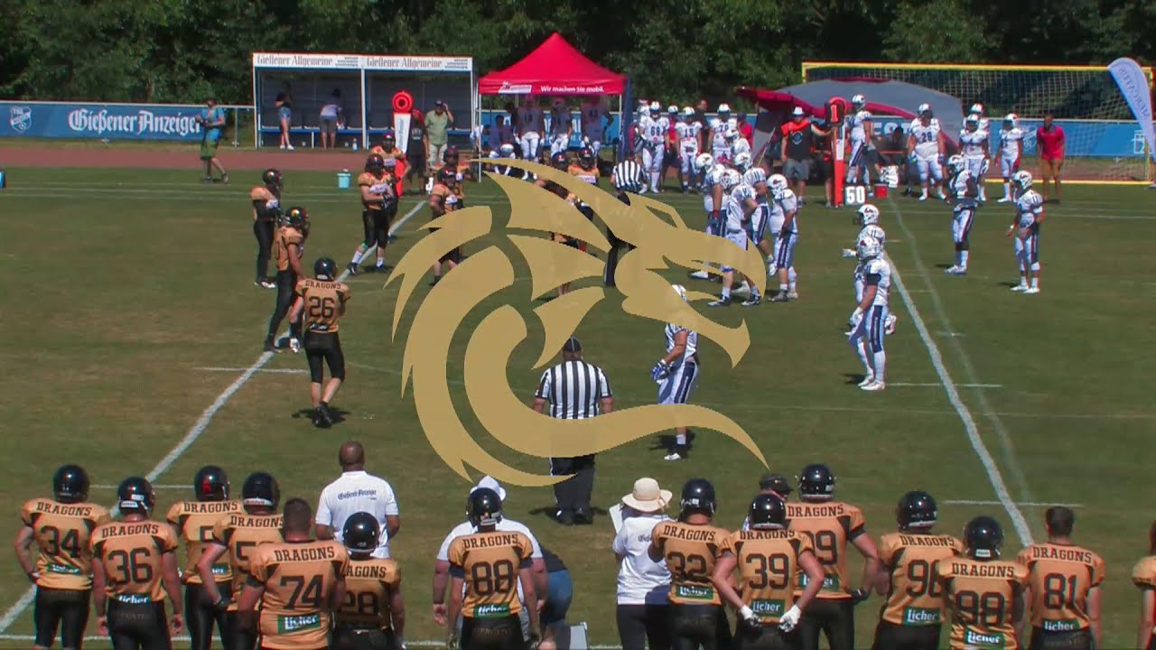 GFL II Süd Gießen Golden Dragons : Ravensburg Razorbacks